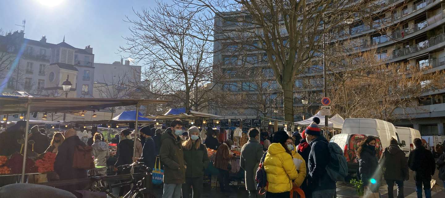 Marché d'Aligre Paris 12eme