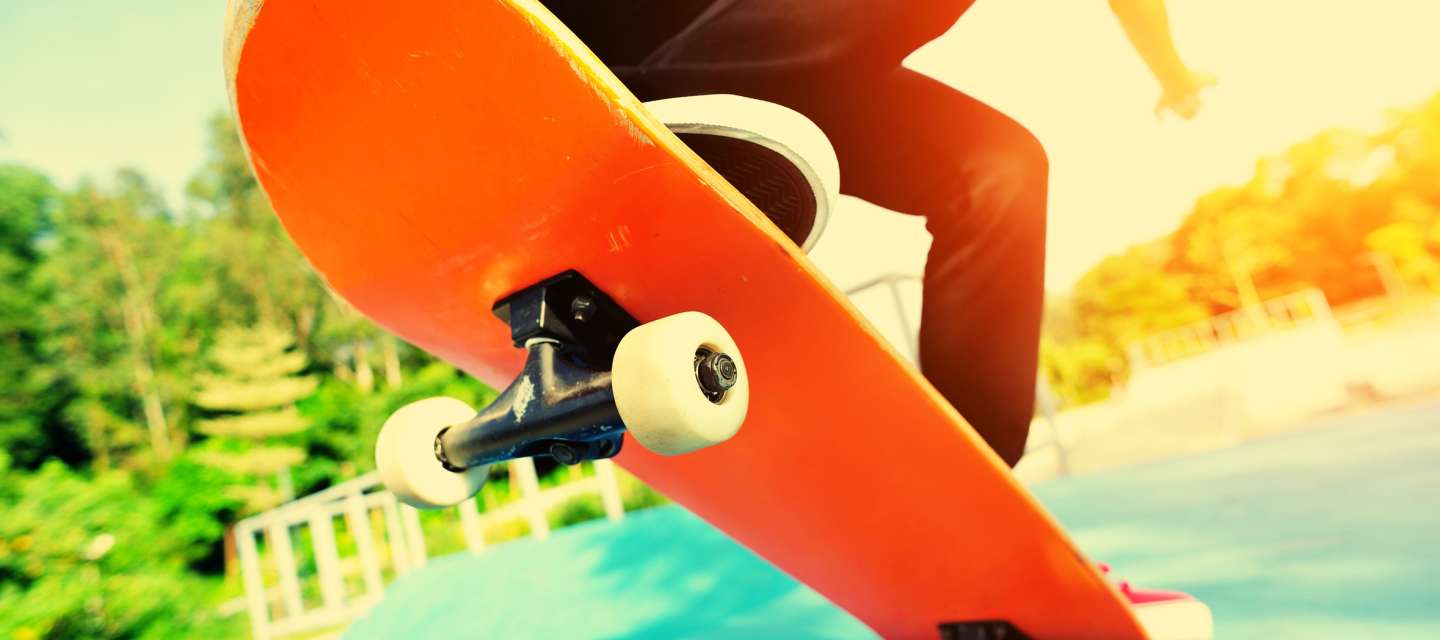 Skateboard avec skater 2014