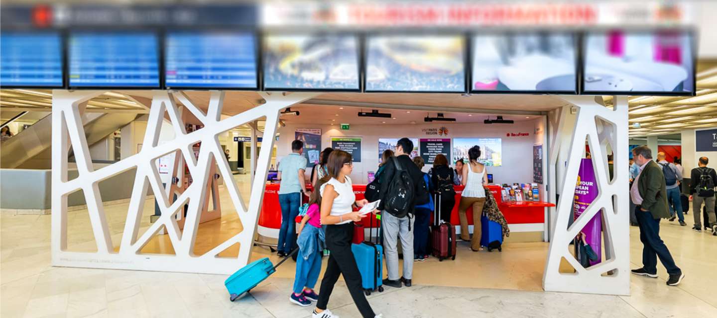 Point Information Tourisme Aéroport d'Orly.