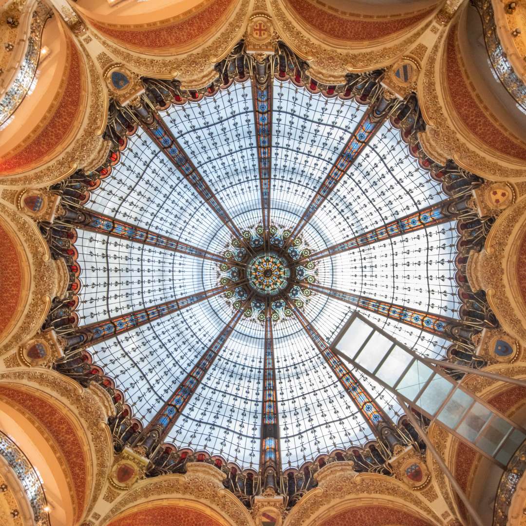 Louis Vuitton Paris Galeries Lafayette store, France