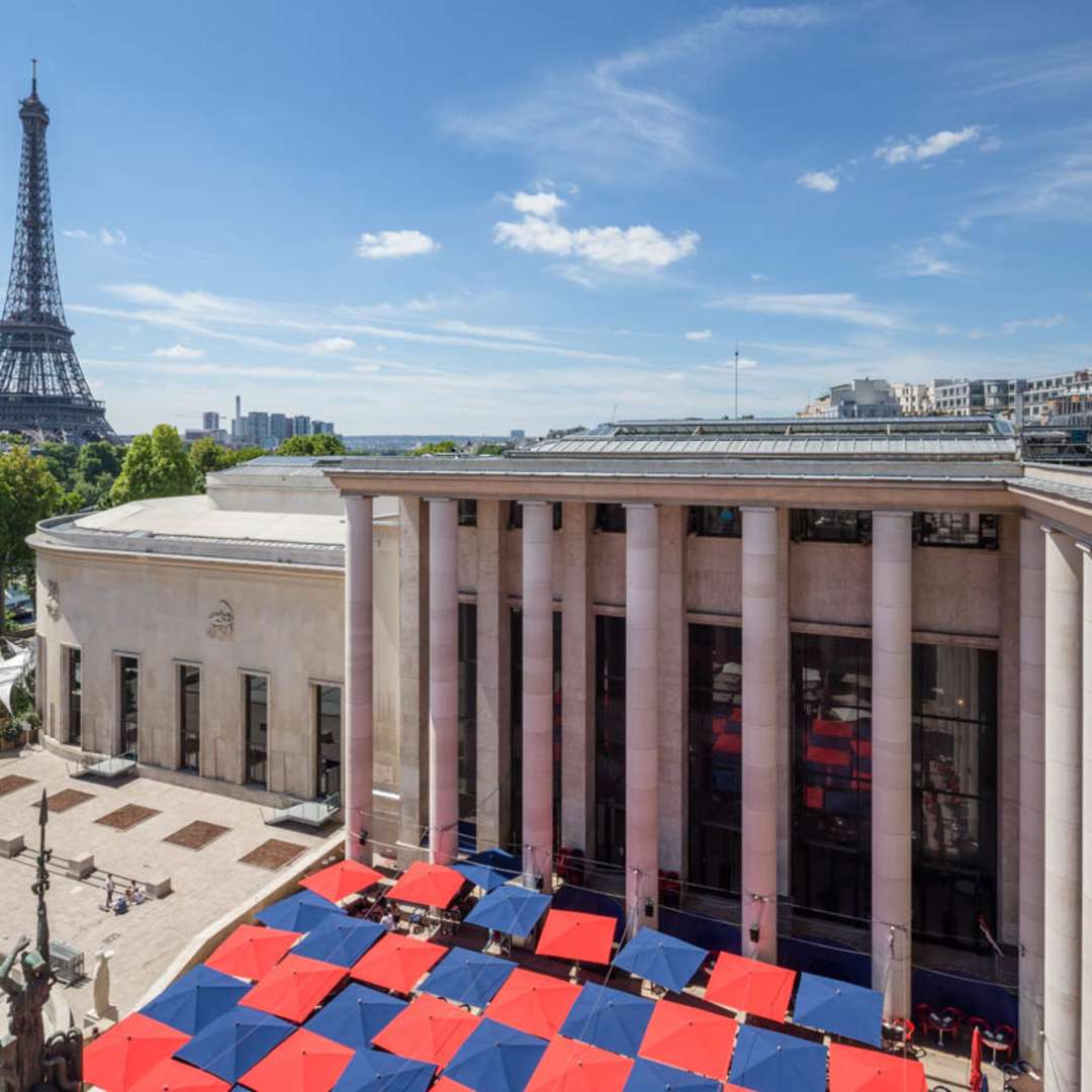 Palace of Tokyo in 16th arrondissement of Paris, France