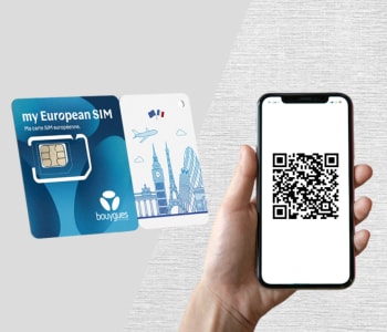 Carte SIM ou eSIM prépayée 30 Go - Bouygues Telecom