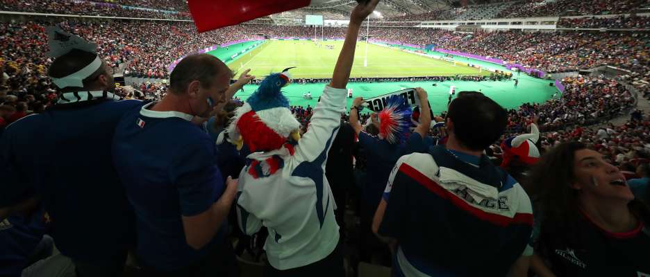 Intérieur du Stade, Coupe du Monde 2019