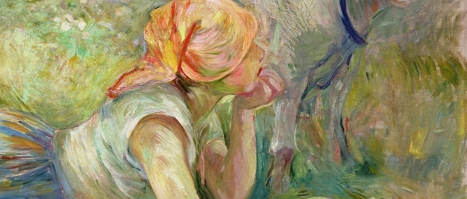 Bergère couchée 1891, Berthe Morisot