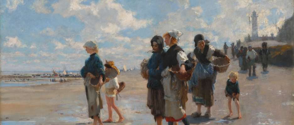 Tableau de John Singer Sargent, En route pour la pêche