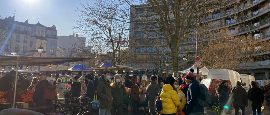 Marché d'Aligre Paris 12eme