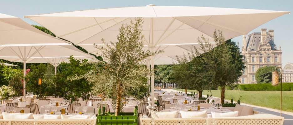 Terrace of the Loulou restaurant