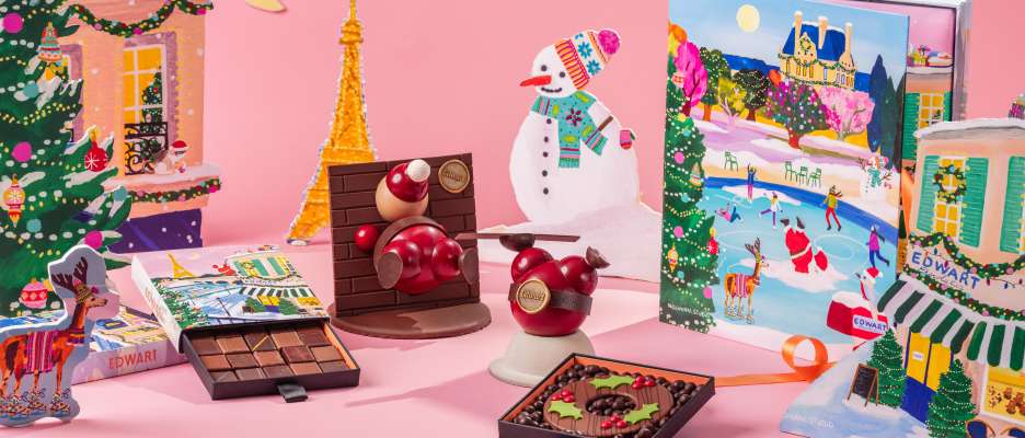Edwart chocolatier Christmas chocolates 2025