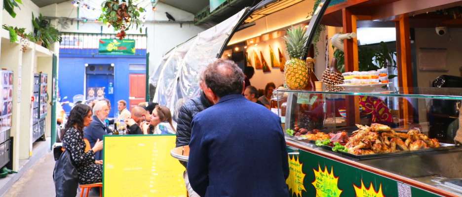 Tablées au Marché des Enfants Rouges