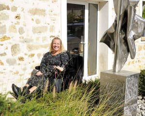 Marie en fauteuil roulant autour de Melun