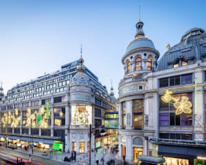 Façade du Printemps Haussmann à Paris