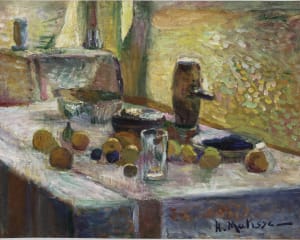 Henri Matisse Première nature morte orange