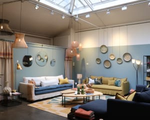 Intérieur de la boutique Caravane