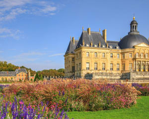 Château de Vaux-le-Vicomte et de ses jardins fleuris