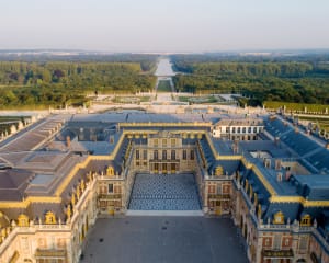 Château de Versailles vu du ciel