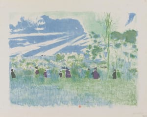 Édouard Vuillard (1868-1940), Paysages et intérieurs : A travers champs ([3ème état]) / Ambroise Vollard (Paris), 1899