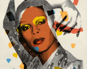 Portrait d'une drag-queen de la série Ladies and Gentlemen Iris Mugrabi Collection