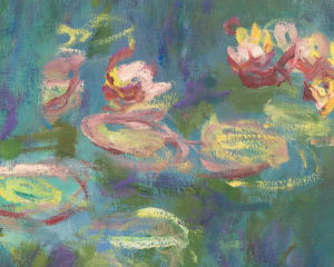Un tableau des Nymphéas de Claude Monet entre 1914 et 1926