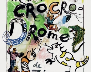 Tableau "Visite le Crocorome de Zig et Puce"
