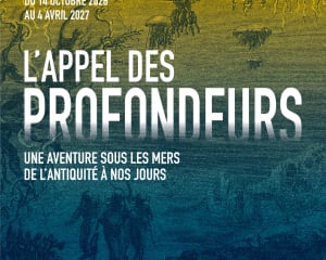 Affiche de l'exposition l'appel des profondeurs