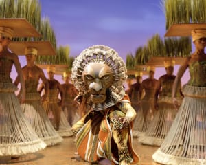 Spectacle, Le Roi Lion sur scène