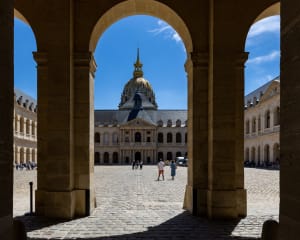 Cour intérieure du Musée de l&#039;Armée - Hôtel des Invalides