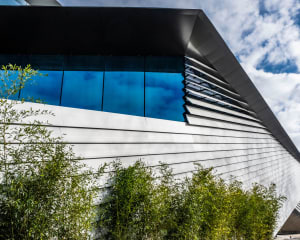 Façade du musée départemental  Albert Kahn