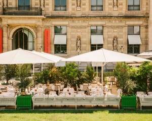 Restaurant Loulou - vue sur la terrasse
