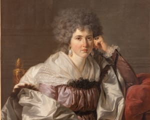Jean-Charles Nicaise Perrin, Portait de Madame Perrin, 1791.
