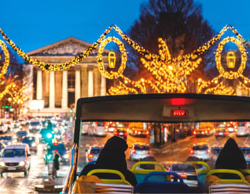 Tour bus illuminations, hiver
