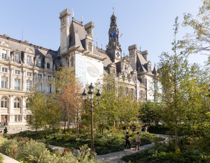 Parvis de l&#039;Hôtel de ville de Paris