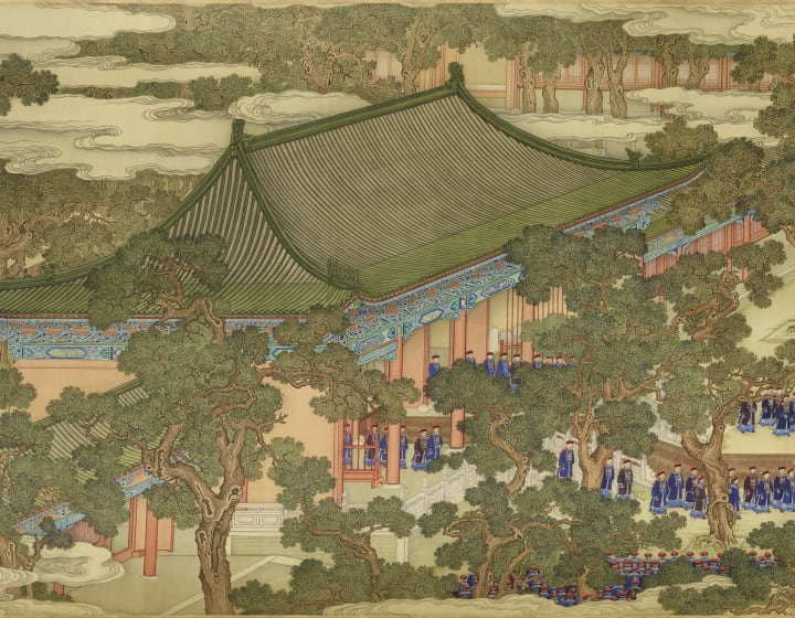 Tableau Offrandes au temple de l’agriculture