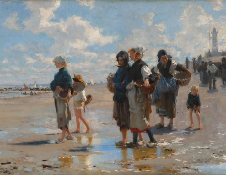 Tableau de John Singer Sargent, En route pour la pêche