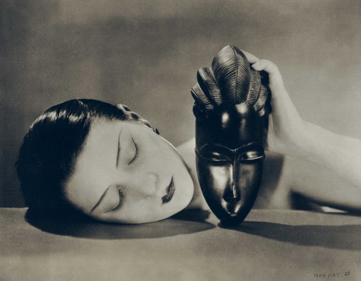 Photo by Man Ray, “Black and White,” 1926