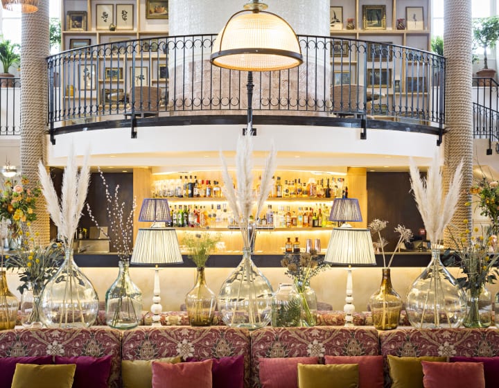 Comptoir du restaurant L'Île