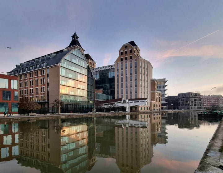 Pantin et le canal de l&#039;Ourcq