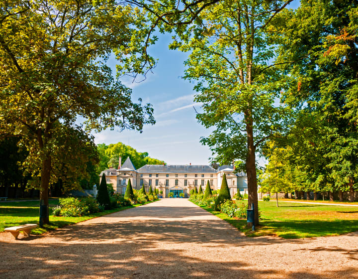 Le château de Malmaison, ancienne résidence de l'impératrice Joséphine de Beauharnais