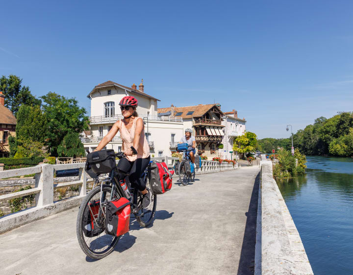 Vélo à Samois-sur-Seine