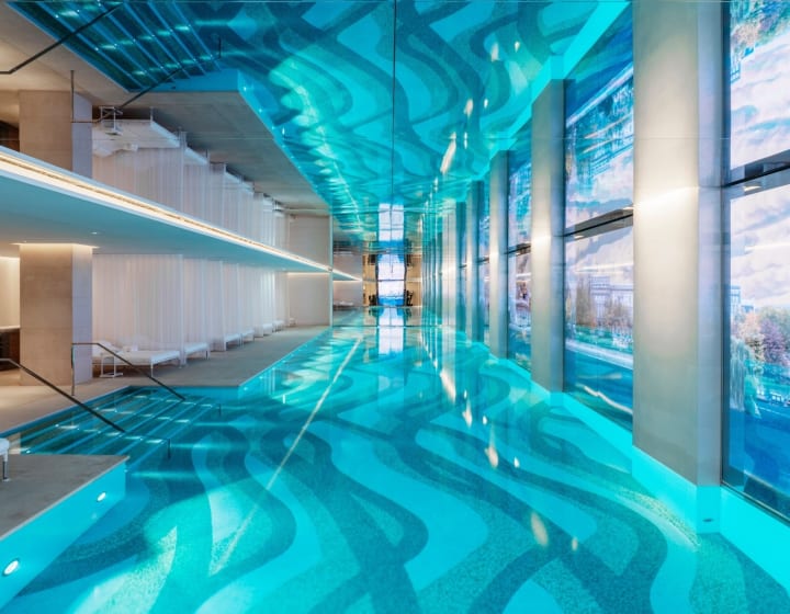 Piscine du centre Aquatonic Val d'Europe