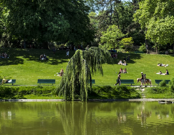 Parc Montsouris en été