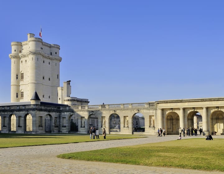 Cour intérieure du château de Vincennes