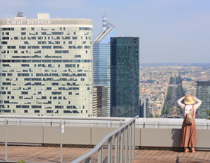 Toit de la Grande Arche de La Défense