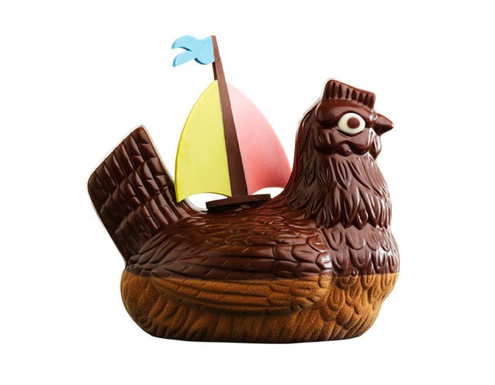 Jean-Paul Hévin, Poule en chocolat, Pâques 2023