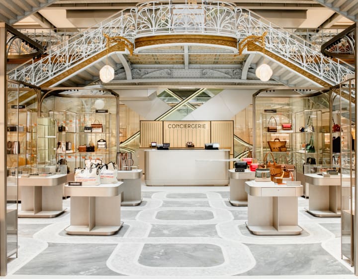 Louis Vuitton Opens a Summer Themed Pop-Up Store at Galeries