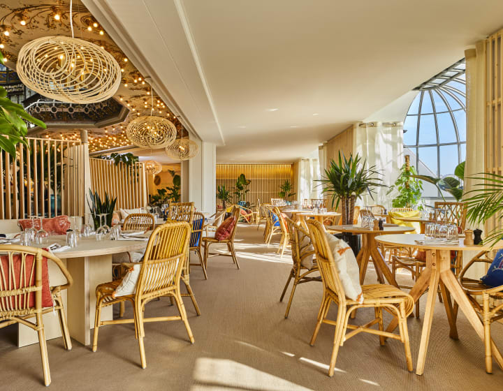 Restaurant BLEU COUPOLE au Printemps Haussmann