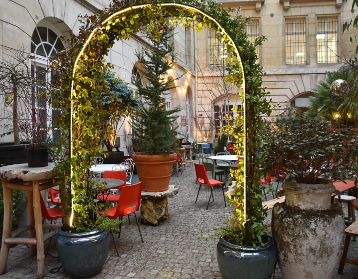 Cour extérieur Griffon