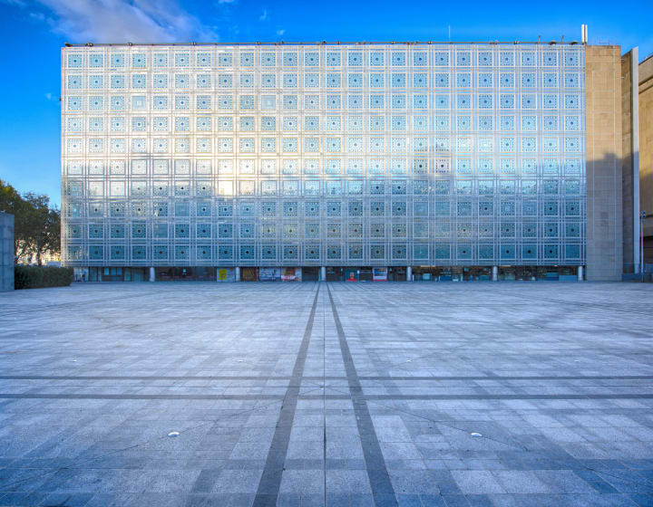 Institut du Monde Arabe, vue extérieure