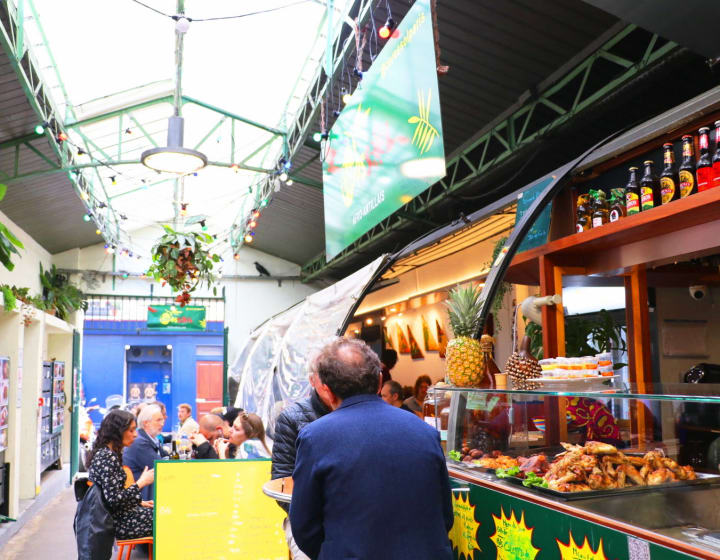 Tablées au Marché des Enfants Rouges