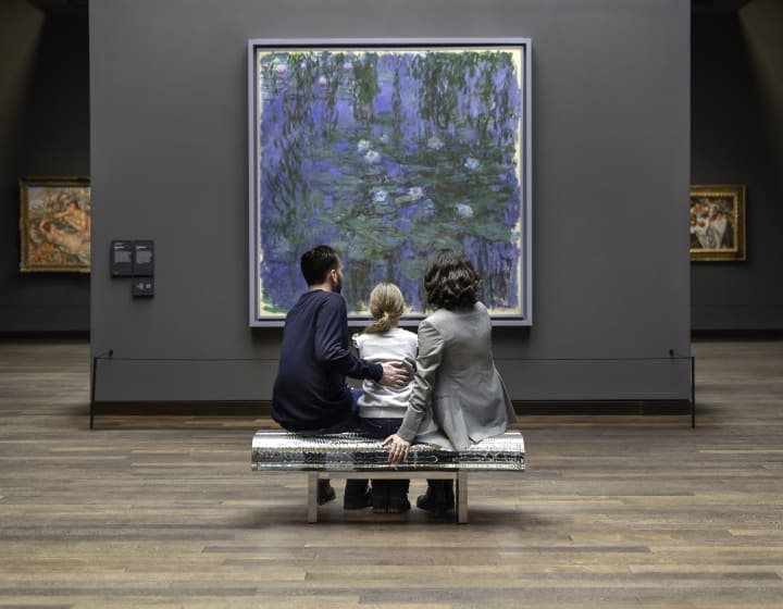 Famile, Nymphéas de Monet