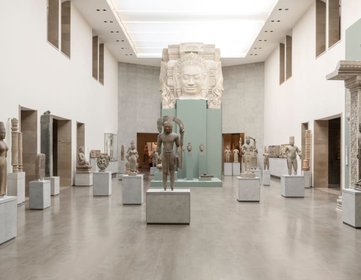 Musée national des arts asiatiques - Guimet - Cour khmère